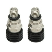 2Pcs M5 0.8mm Fork Air Bleeder for Motocross Direct Replaces Accessory Durable Easy Installation Black